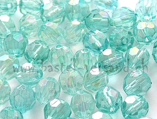 Facettenperle 8mm türkis