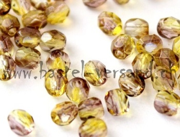 Glasfacettenperle 4mm