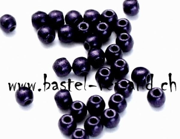 Glasperle 2mm metallic suede purple