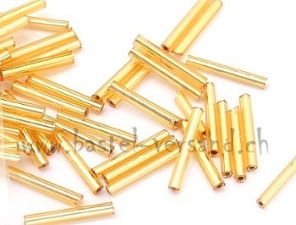 Glasstifte 12mm gold