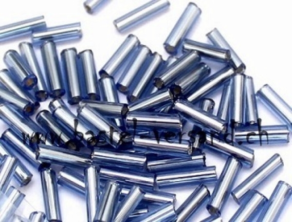 Glasstifte 6mm taubenblau