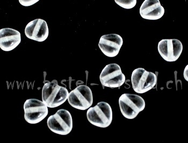 Glasherz transparent 6mm