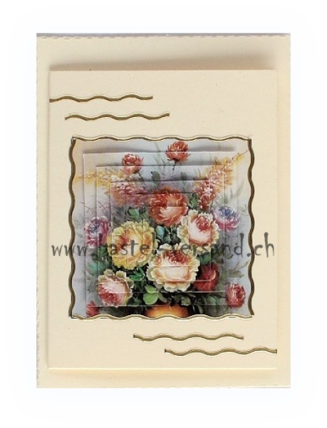 Karte "Blumenstrauss"