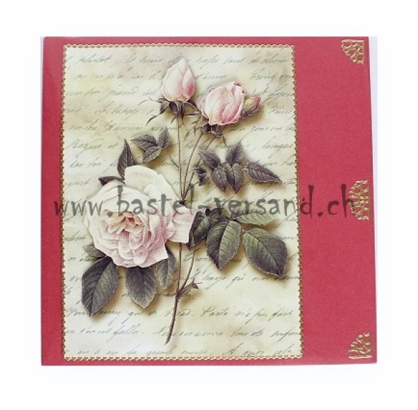 Karte "Rosen"