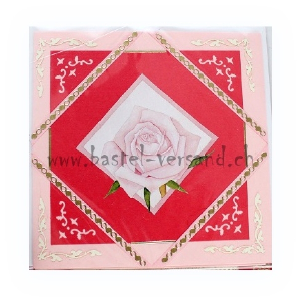 Karte "Rose"