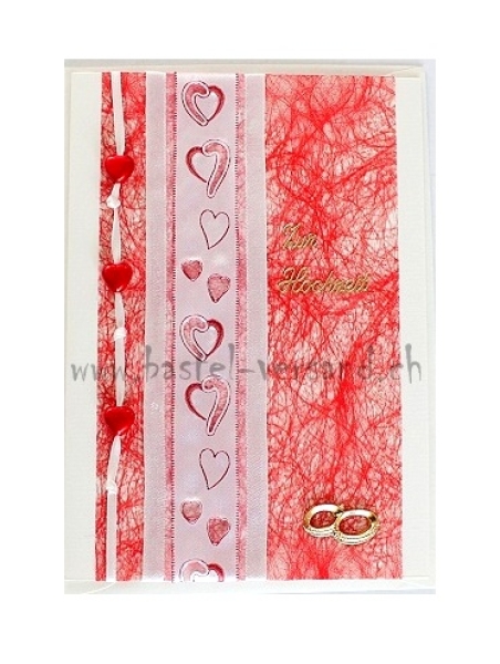 Karte "zur Hochzeit"