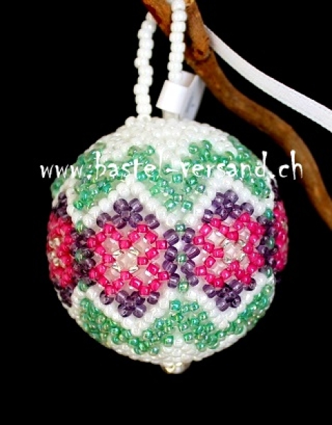 Kugel 4,5cm pink/lila