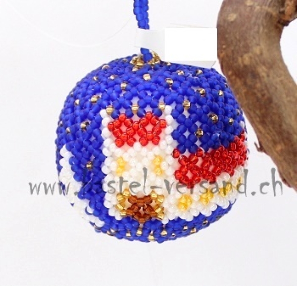 Kugel 5cm blau Kirche