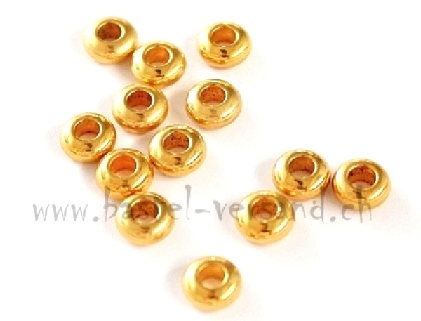 Metallperle Ring gold