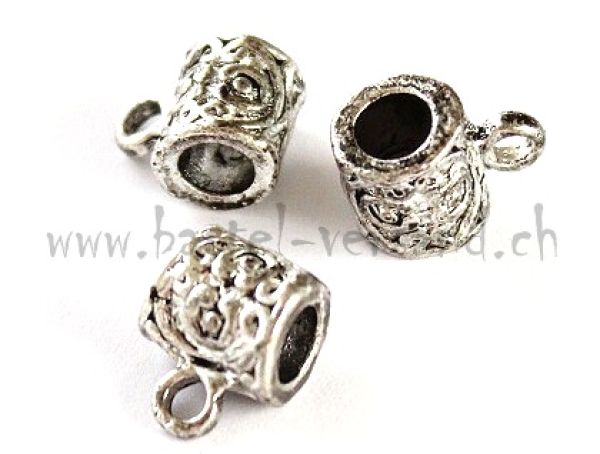 Metallperle mit Öse 3Stk.