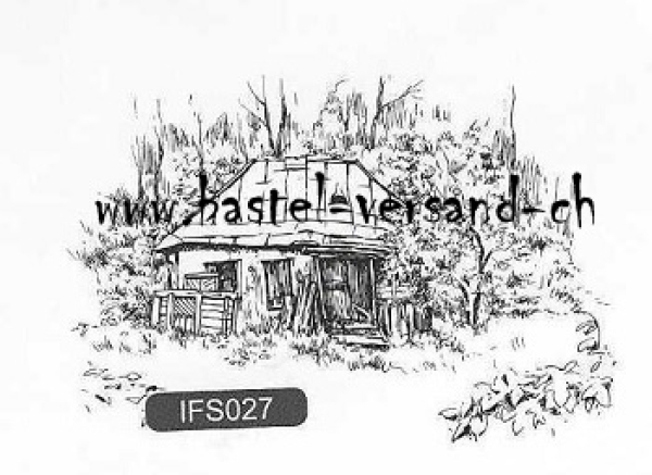 Nellie's Clear Stamp Old Cottage