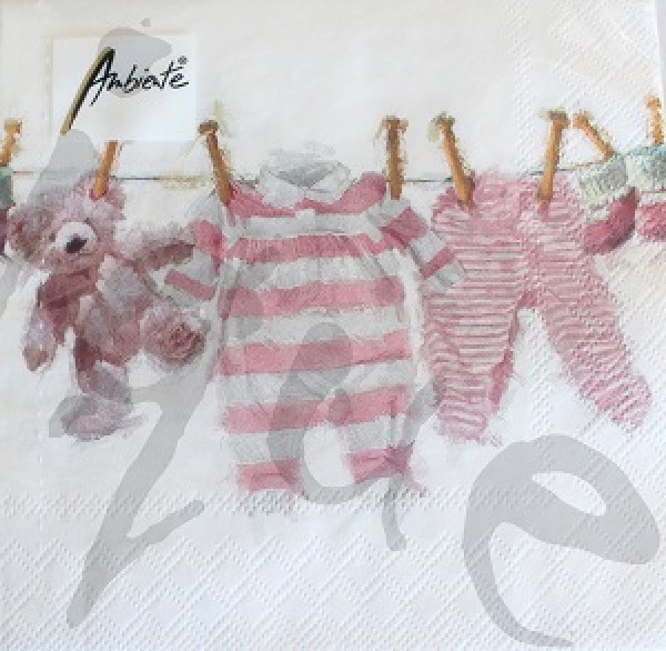 Serviette baby girl clothes