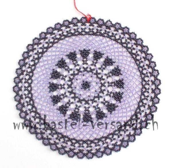 Perlendeckeli Jade lila