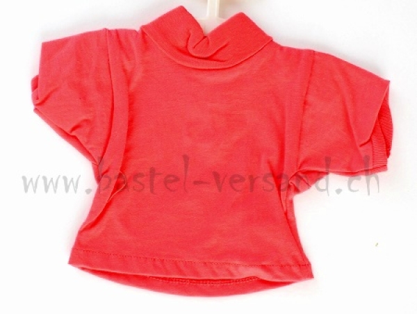 Puppen T'Shirt rot für 45 - 50cm Puppe
