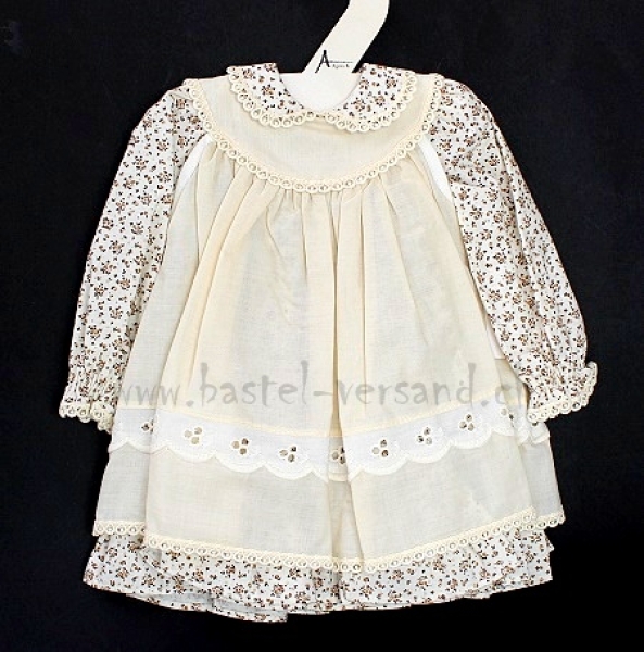 Puppenkleid mit Schürze für 50cm Puppe