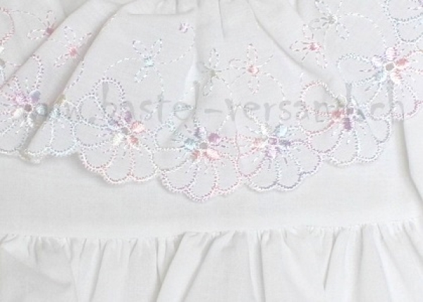 Puppenkleid weiss für 50cm Puppe