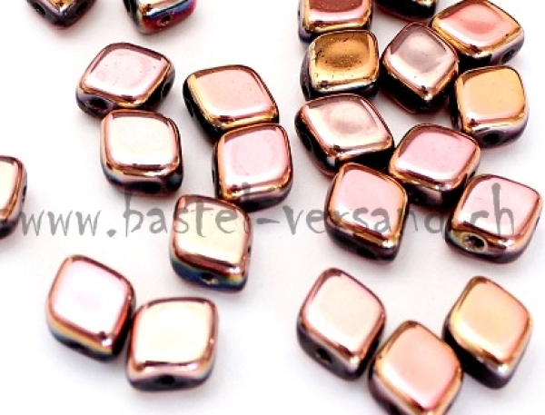Rhombus beads 10 x 8mm