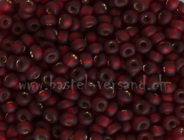 Rocailles-Perlen 2,2mm dunkelrot