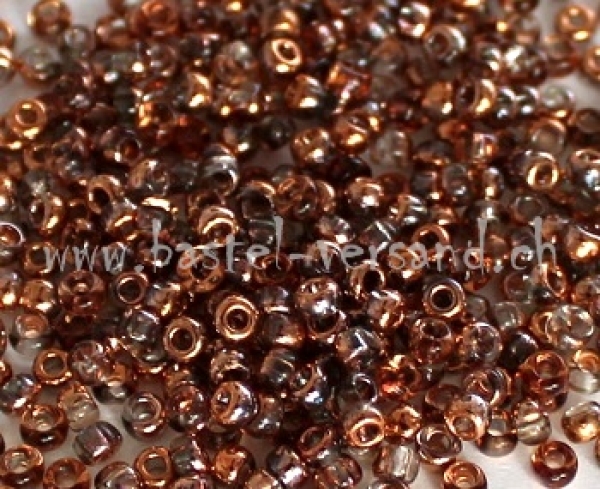Rocailles-Perlen 9/0 kupfer R93102
