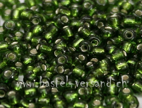 Rocailles-Perlen 9/0 oliv 1056