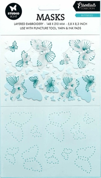 Studio Light Essentials Puncture Tool Mask Butterflies