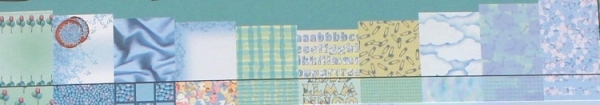 Scrapbookpaper Babyblue 30,5 x 30,5cm