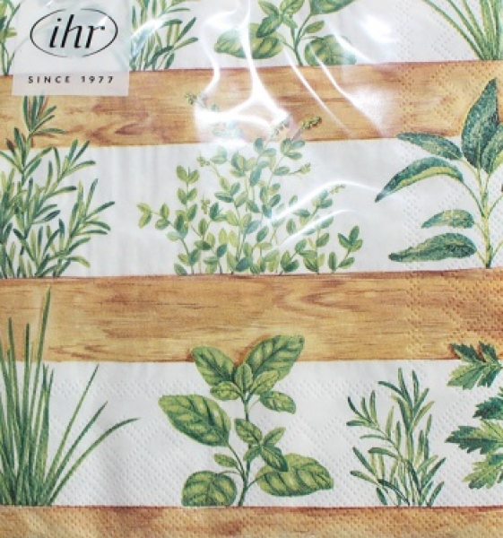 Serviette jardin d'herbes