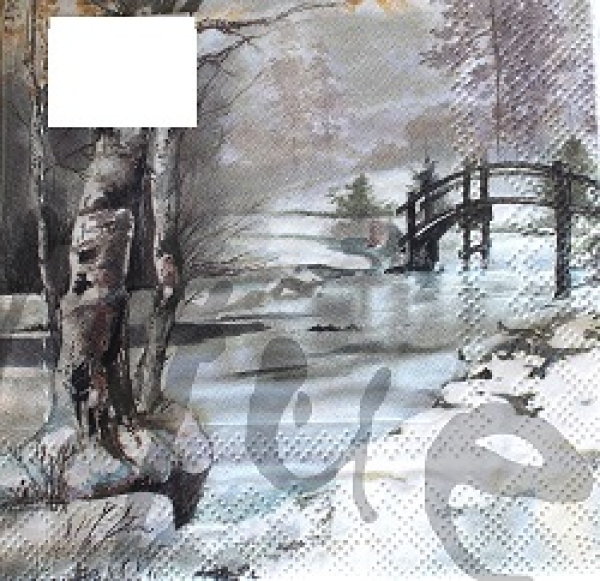 Serviette it's wintertime