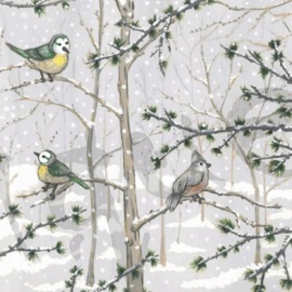 Serviette snow paradise