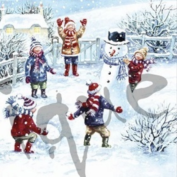 Serviette snowfun