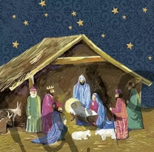 Serviette holy family