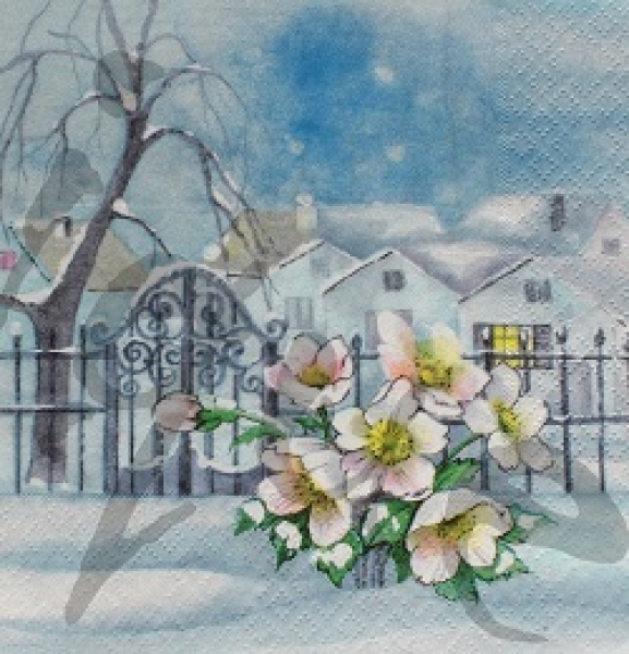 Serviette christrosen