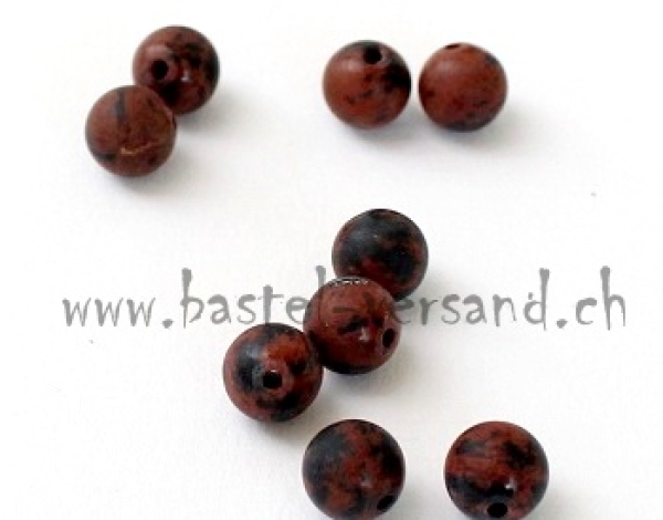 Steinperle rostrot 4mm