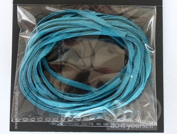 Suede Cord (Faux) 3mm türkis