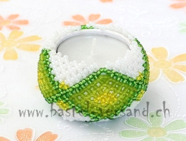 Teelichthalter Colorissima grün