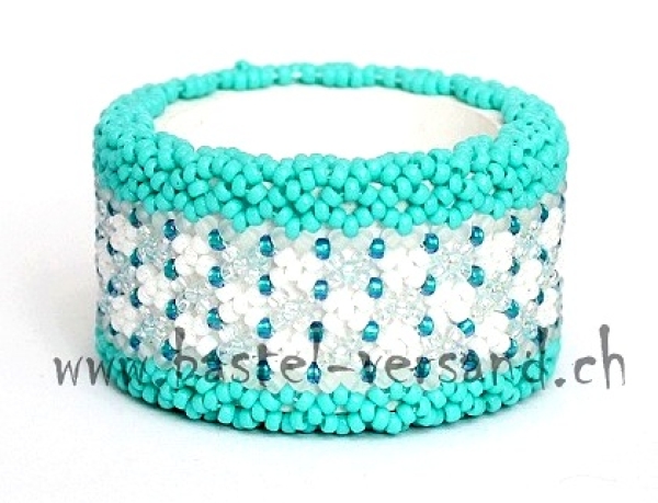 Teelichthalter türkis