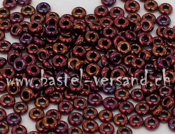 Toho Demi Round 11/0 higher metallic amethyst