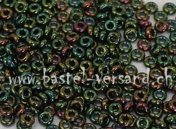 Toho Demi Round 11/0 metallic iris olivine