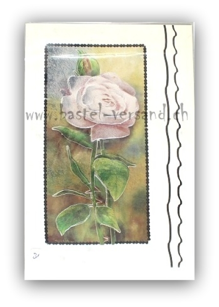 Trauerkarte "Rose"