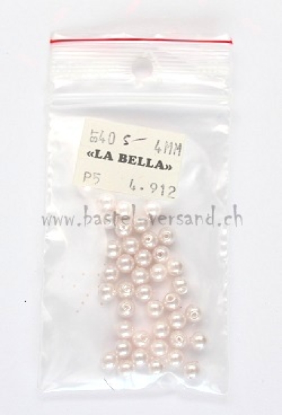 Wachsperle 4mm blasslila