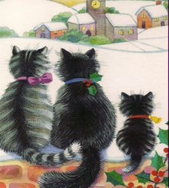 Pyramides a purrfect day