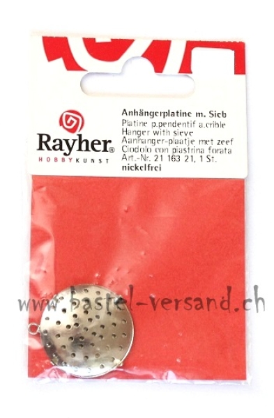 Kettenanhänger mit Siebplatine 2,5cm