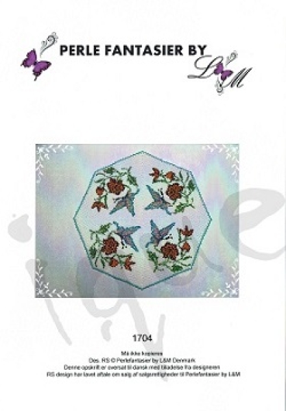 Perlefantasier 1704 Decke Schmetterling