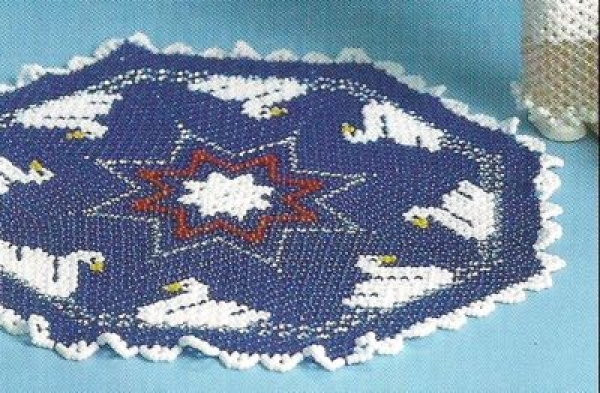 Decke Schwan ca. 23cm