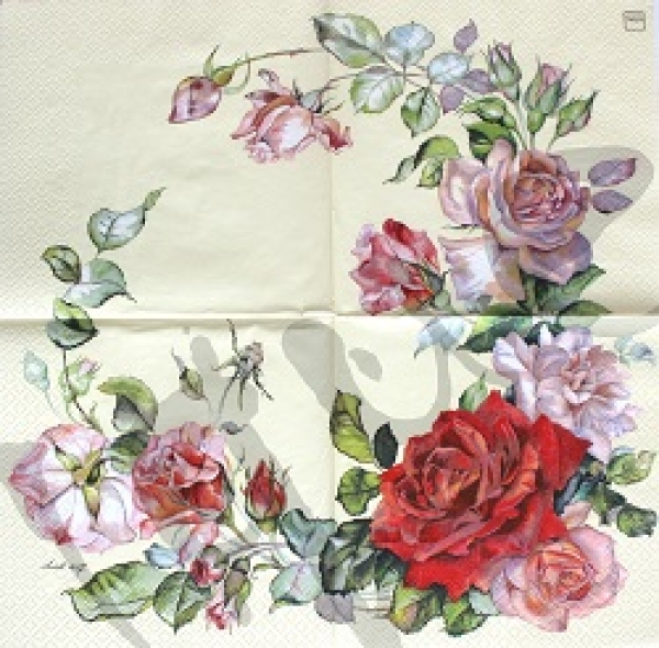 Serviette rosenkranz