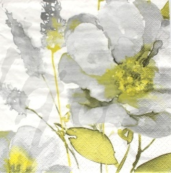 Serviette rosa grande vintage