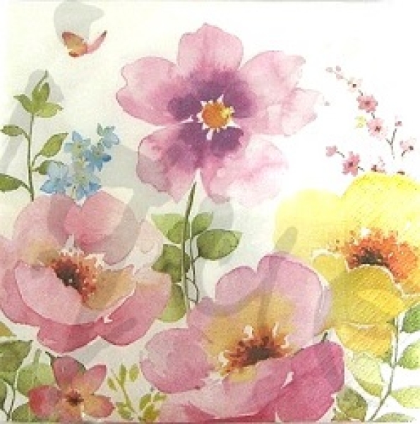 Serviette blumen