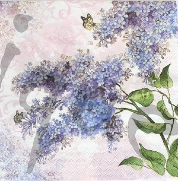 Serviette lilac