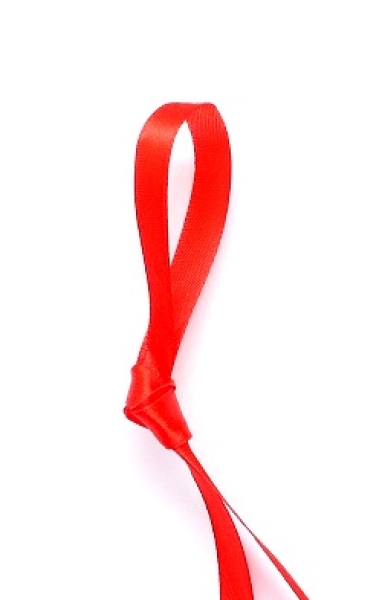 Satinband 1cm rot (solange Vorrat)