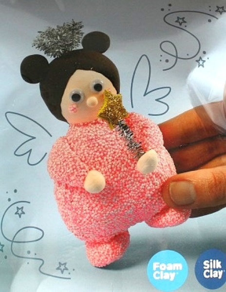 Mini-Kreativ-Set Fee mit Zauberstab